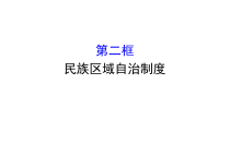 高中政治必修三2.6.2《民族区域自治制度》ppt课件-新统编版