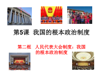 高中政治必修三5.2《人民代表大会制度：我国的根本政治制度》ppt课件（4）-新统编版