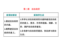 高中政治必修三第八课第二框《法治政府》PPT课件-新统编版