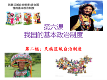 高中政治必修三6.2《民族区域自治制度》ppt课件（1）-新统编版