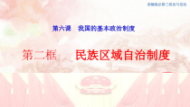 人教部编版高中政治必修3政治与法治6.2 民族区域自治制度 ppt课件（含视频）
