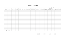 【办公表格】：普遍员工工资计算表