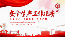 汇报总结：安全生产工作报告动态PPT模版