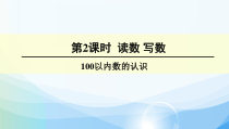 数学一年级下册《数的读写》PPT课件1-【人教版】