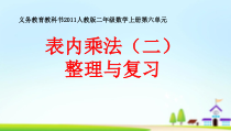 数学二年级上册《整理和复习》课件-【人教版】