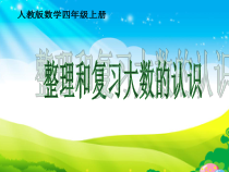四年级上册数学《整理和复习》公开课PPT课件-【人教版】