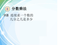 数学六年级上册《分数乘分数》优质课PPT课件-【人教版】