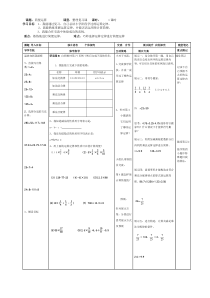 数学六年级下册《数的运算》教学设计3-【人教版】