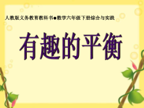 数学六年级下册《综合与实践（有趣的平衡）》PPT课件3-【人教版】