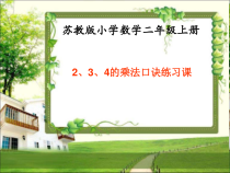 苏教版数学二年级上册《4、练习五》PPT课件1