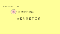 苏教版数学二年级下册《1、有余数的除法（1）》PPT课件2