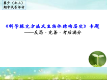 《第一节 细胞》PPT课件1-冀少儿版生物七年级上册
