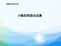 苏教版数学五年级上册《14.小数四则混合运算》PPT课件3