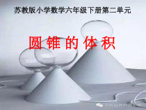 苏教版数学六年级下册《7、圆锥的体积》PPT课件1