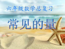 苏教版数学六年级下册《4、常见的量》PPT课件3