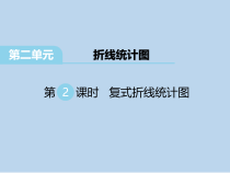 苏教版数学五下第2单元《折线统计图第2课时 复式折线统计图》PPT课件 (共16页)
