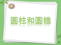 苏教版数学六年级下册《圆柱和圆锥》PPT课件2(共24页)