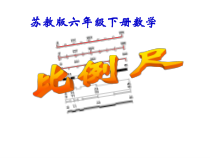 苏教版数学六年级下册4.5《比例尺》PPT课件 (共14页)
