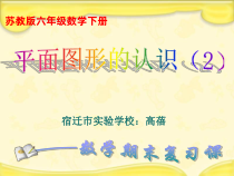 苏教版数学六年级下册7.2 总复习《图形与几何—认识平面图形》PPT课件(共16页)