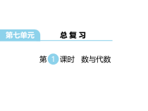 苏教版数学六年级下册第7单元 总复习 第1课时《数与代数》PPT课件 (共20页)