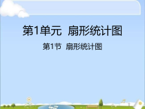 苏教版数学六年级下册第一单元 第1节《扇形统计图》PPT课件（共22页）