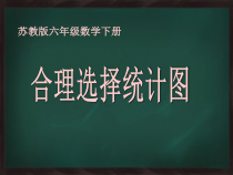 苏教版数学六年级下册第一章 2《选择统计图》PPT课件 (共10页)