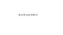 第五单元综合练习-北师大版数学二年级下册