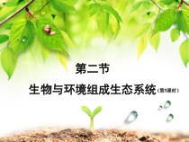 《第一节 生态系统的组成和类型》PPT课件1-冀少儿版生物八年级下册