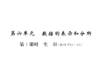第1课时 生日-北师大版数学四年级下册