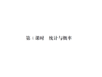 第4课时 统计与概率-北师大版数学四年级下册
