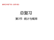 北师大版数学五年级下册《总复习统计与概率》PPT课件(共16页)