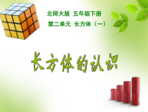 北师大版数学五年级下册2.3《长方体的认识》PPT课件(共13页)