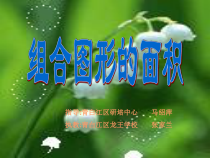 北师大版数学五年级下册6.1《组合图形的面积》PPT课件(共20页)