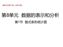 北师大版数学五年级下册8.1《复式条形统计图》PPT课件(共25页)