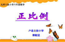 北师大版数学六年级下册4.2《正比例》PPT课件2(共19页)