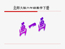 北师大版数学六年级下册4.3《画一画》PPT课件(共19页)