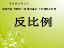 北师大版数学六年级下册4.4《反比例》PPT课件(共16页)