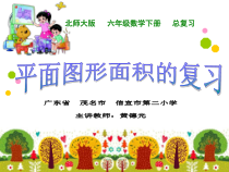 北师大版数学六年级下册-总复习《平面图形的面积和复习》PPT课件(共20页)