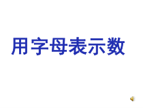 北师大版数学六年级下册-总复习《用字母表示数》PPT课件(共20页)