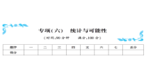 专项（六）-北师大版数学六年级下册
