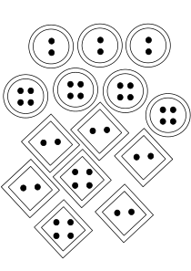 北师大版数学一年级下册《分扣子》教学素材4