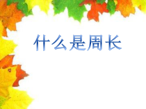 北师大版数学三年级上册《什么是周长》PPT课件1