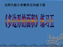北师大版数学五年级上册《练习五》PPT课件