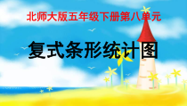 北师大版数学五年级下册《复式条形统计图》PPT课件1