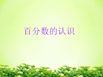 北师大版数学六年级上册《百分数的认识》PPT课件1