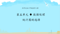 北师大版数学六年级上册《统计图的选择》PPT课件1