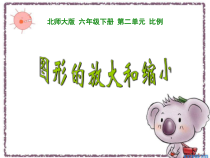 北师大版数学六年级下册《图形的放大和缩小》PPT课件1