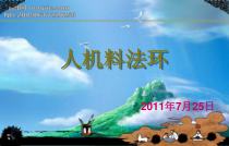 人机料法环的质量管理ppt课件