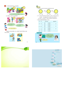 冀教版数学二年级下册《计算估计简单事情的经过时间》教学素材