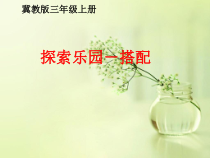 冀教版数学三年级上册《搭配问题》优质课PPT课件（1）